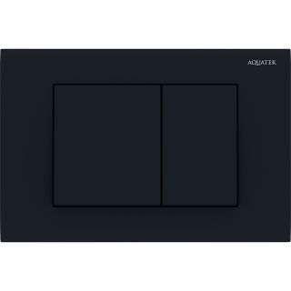 Комплект унитаза с инсталляцией Aquatek Set Aquatek Амадео cm-012 4в1 с сиденьем Микролифт и Черной матовой клавишей смыва